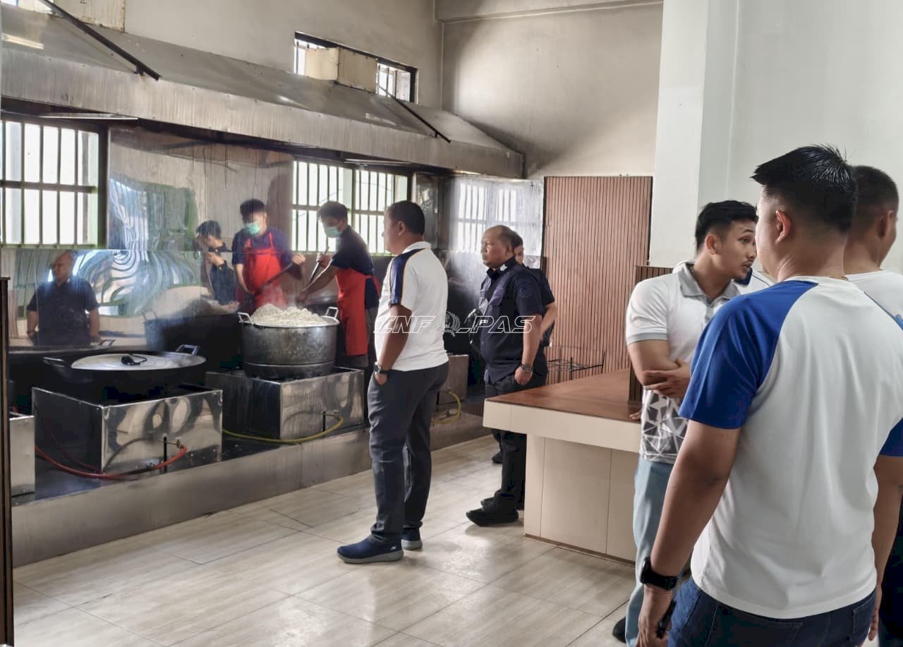 Kanwil Ditjenpas Sulteng Apresiasi Pembenahan Dapur Rutan Palu