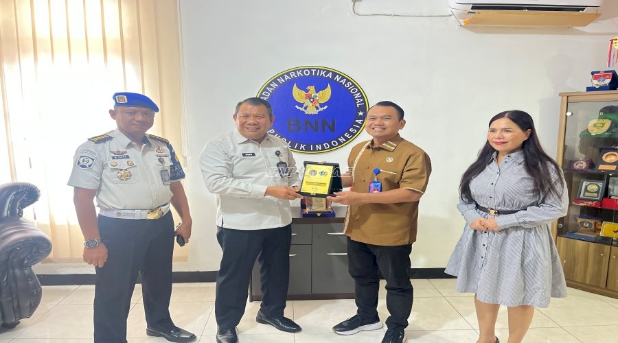 Kanwil Ditjenpas Papua Barat Perkuat Sinergi P4GN dengan BNNP Papua Barat