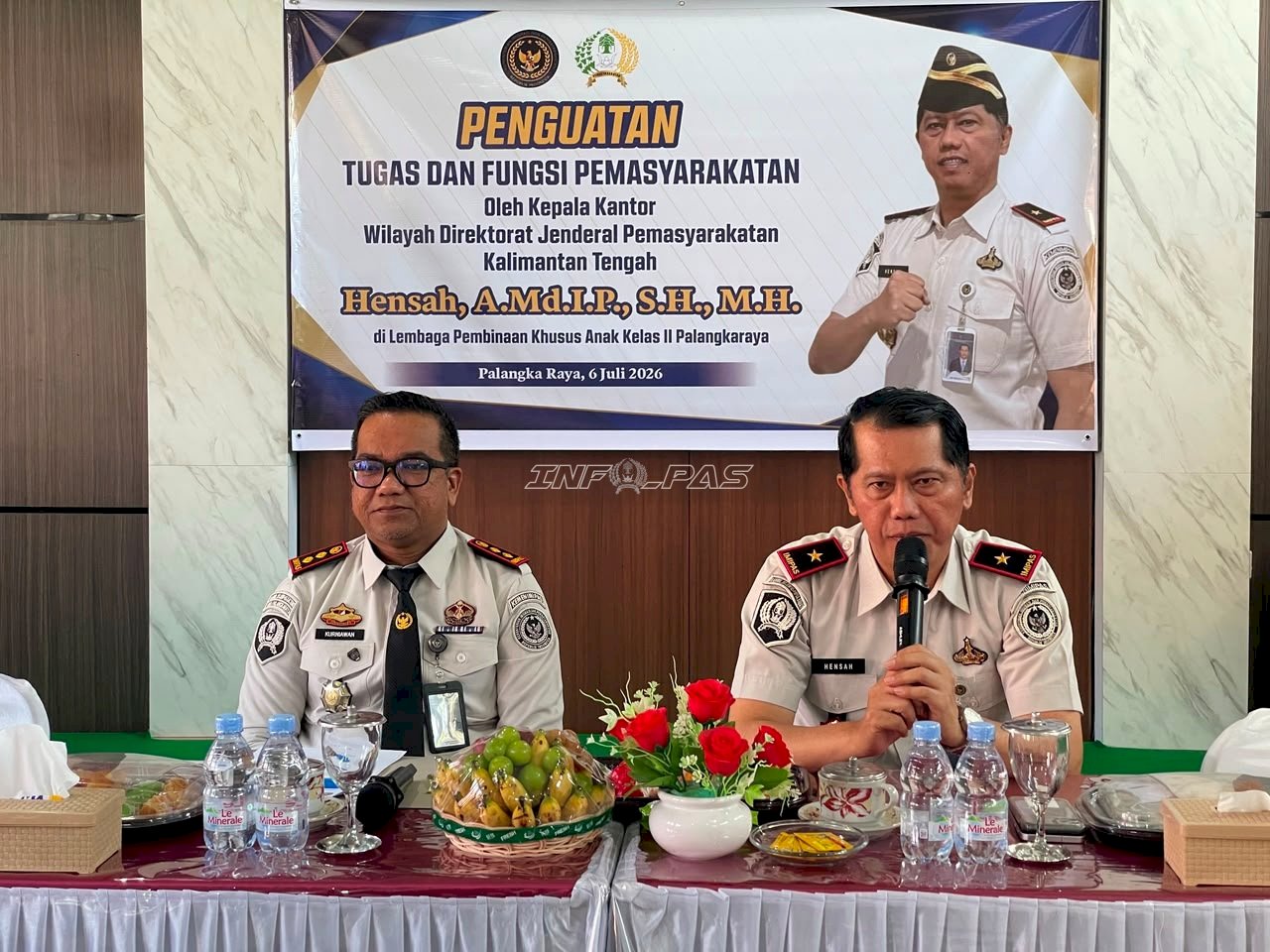 Diapresiasi Kakanwil, Jajaran LPKA Palangka Raya Siap Tingkatkan Profesionalisme 