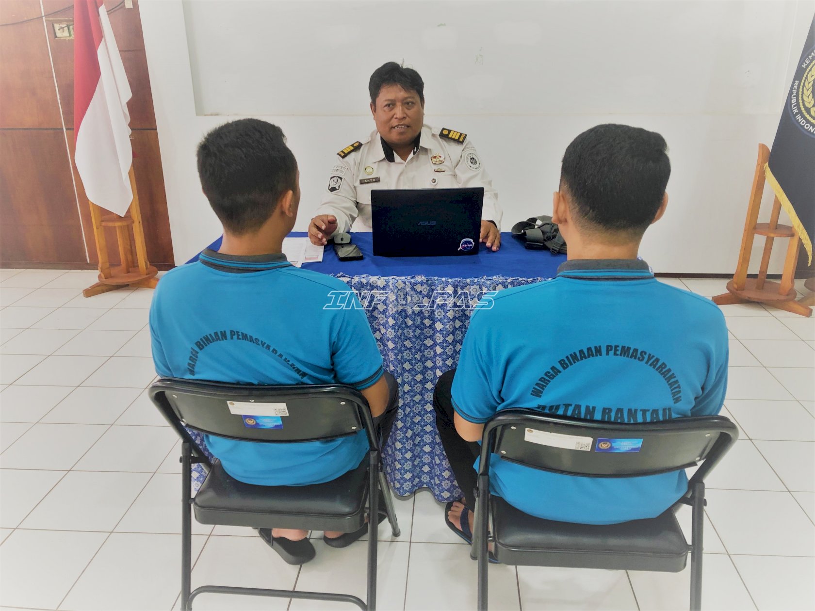 Gali Data Litmas di Rutan Rantau, PK Bapas Amuntai Dorong Warga Binaan Tata Masa Depan
