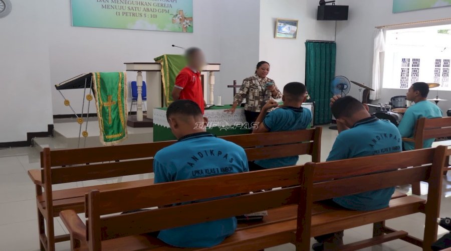 Pendalaman Alkitab Perkuat Karakter Anak Binaan LPKA Ambon