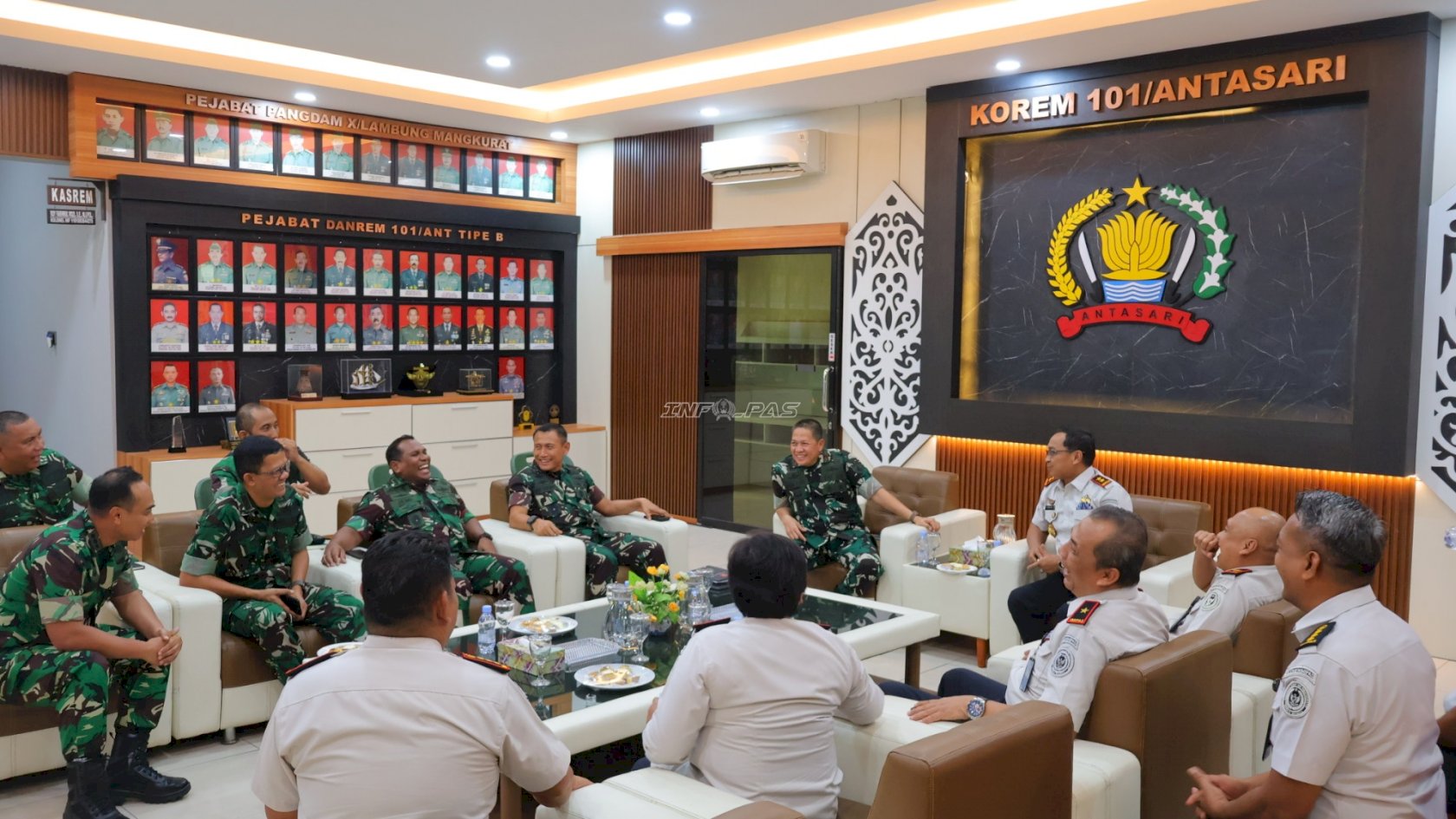 Perkuat Kolaborasi, Kanwil Ditjenpas Kalsel Audiensi dengan Korem 101/Antasari
