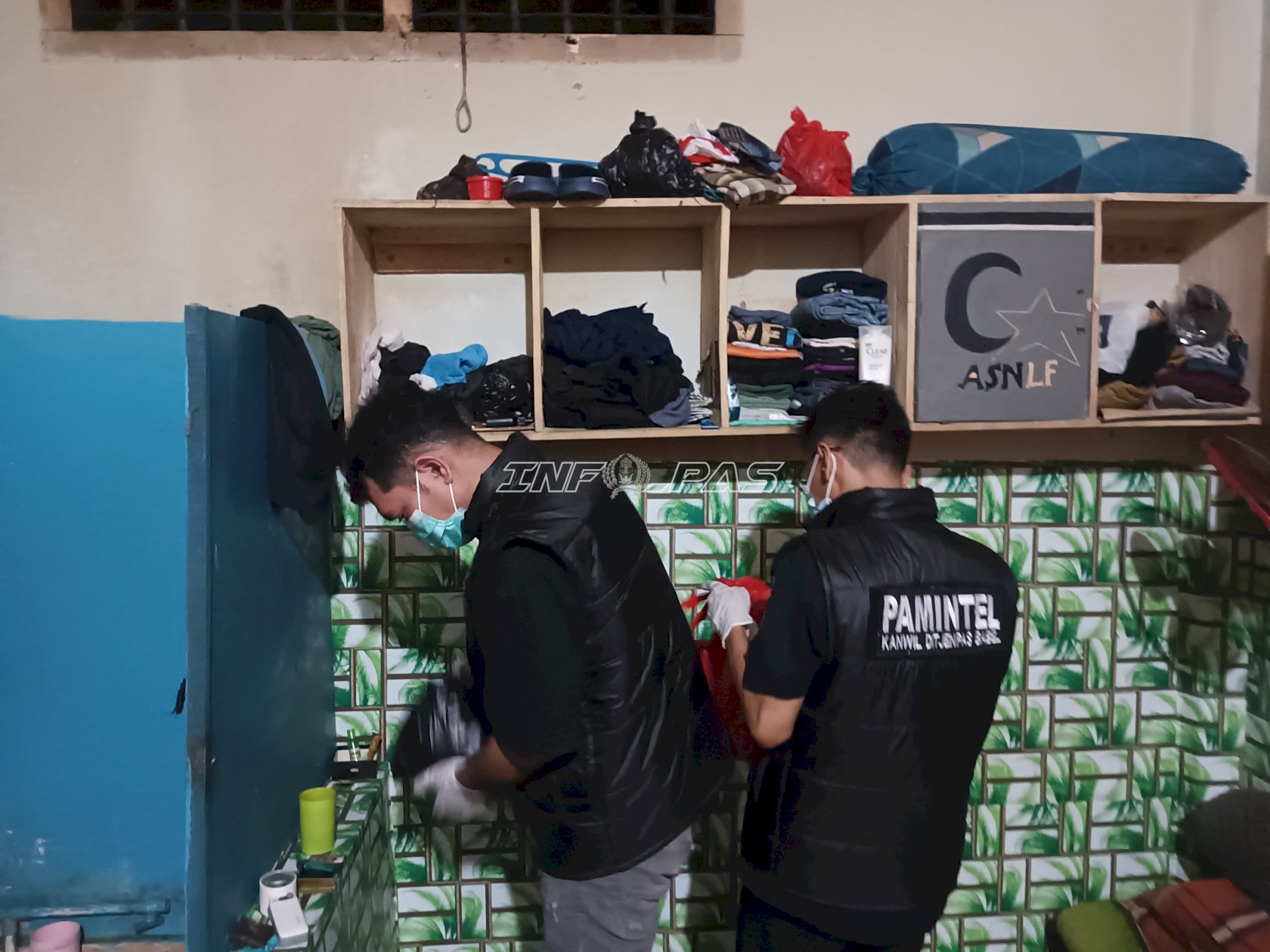 Kanwil Ditjenpas Babel Gelar Sidak Malam, Perkuat Deteksi Dini Gangguan Kamtib di Lapas Sungailiat