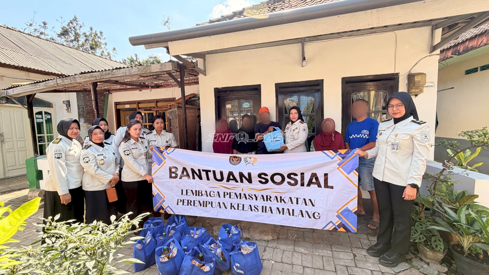 Bedah Rumah Rampung, Lapas Perempuan Malang Tebar Kepedulian kepada Warga