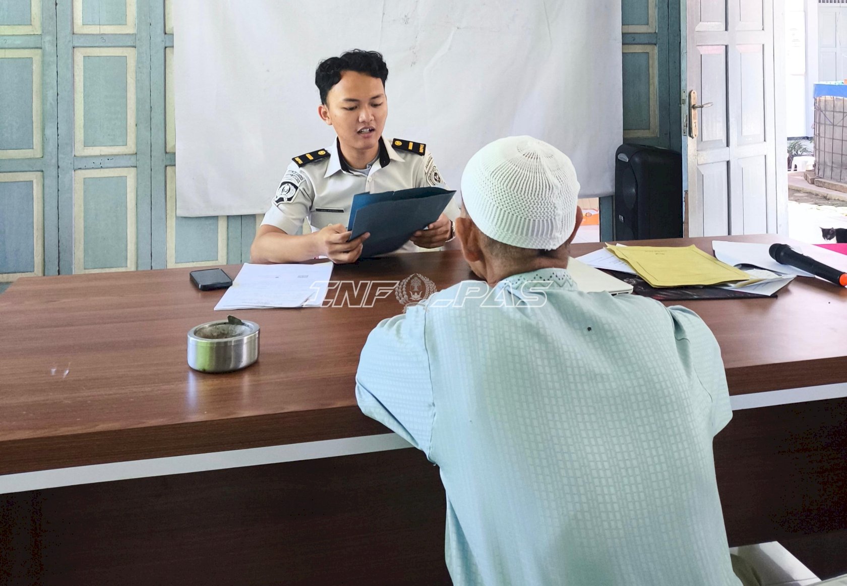 Pastikan Kesiapan Klien Kembali ke Masyarakat, Bapas Amuntai Lakukan Verifikasi Penjamin