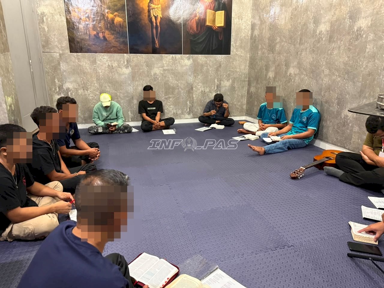 Lewat Ibadah Kebaktian, Warga Binaan Lapas Tabanan Temukan Makna Perubahan