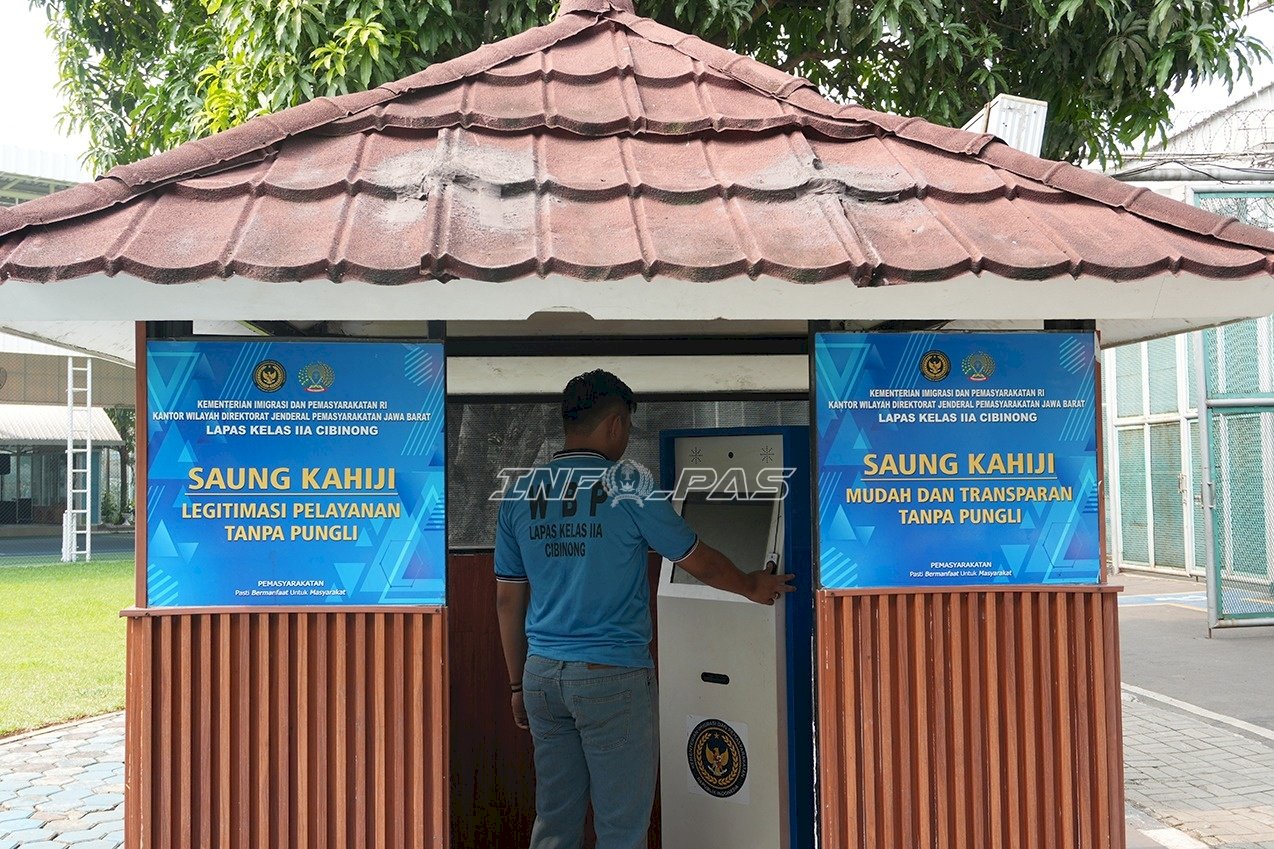 Saung KAHIJI, Inovasi Digital Lapas Cibinong Permudah Akses Informasi Warga Binaan