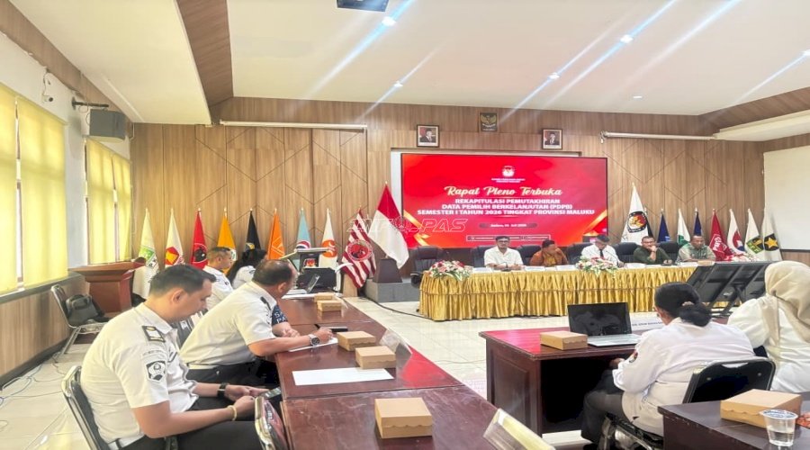 Kanwil Ditjenpas Maluku dan KPU Prov. Maluku Perkuat Akurasi Data Pemilih Warga Binaan