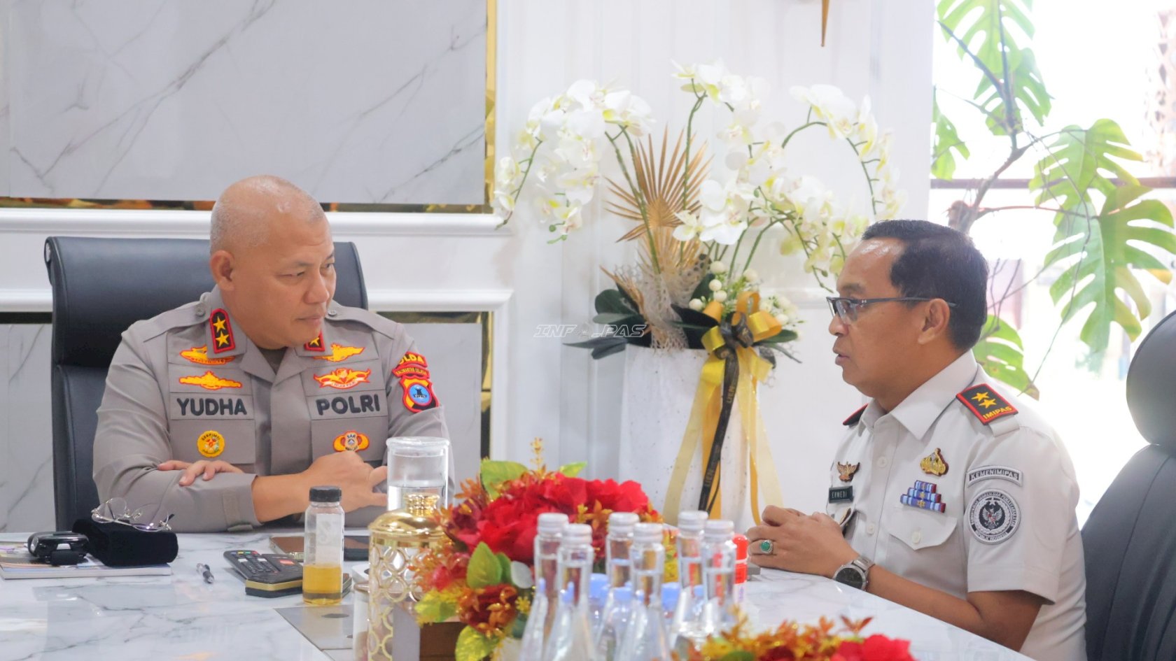 Kanwil Ditjenpas Kalsel dan Polda Perkuat Sinergi Jaga Kamtib Lapas dan Rutan