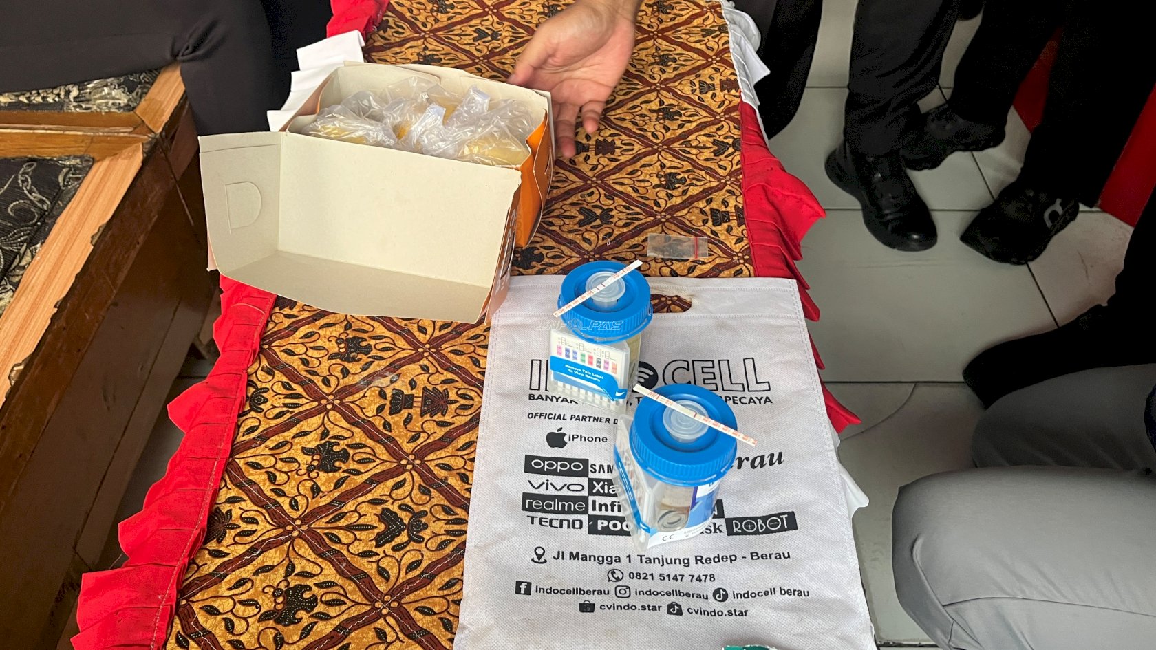 Petugas Rutan Tanjung Redeb Gagalkan Penyelundupan Sabu lewat Titipan Makanan