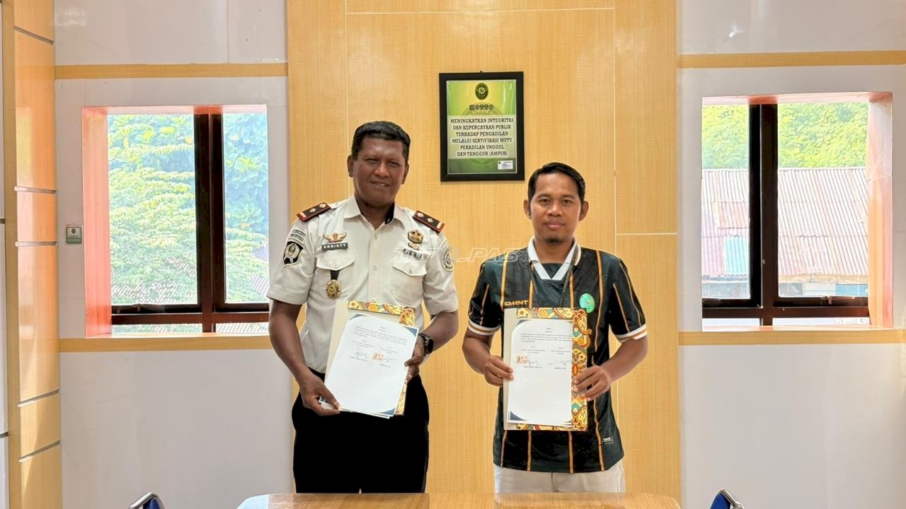 Rutan Majene dan PN Majene Teken PKS Zero Overstaying