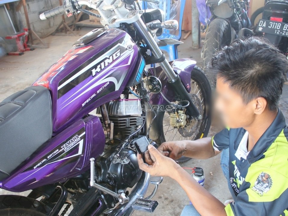 Pembinaan Otomotif Bekali Warga Binaan Lapas Banjarmasin Keterampilan Servis Motor