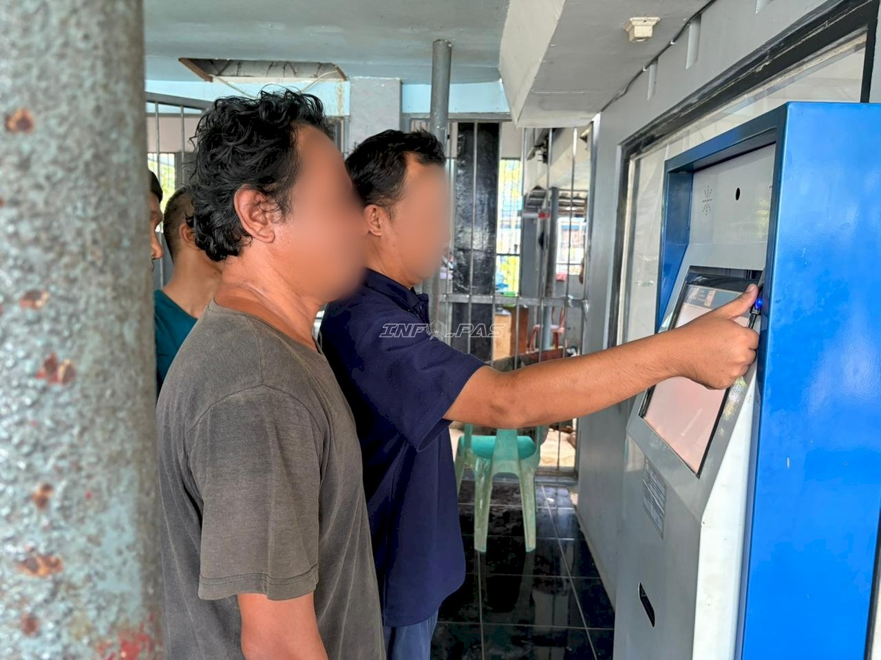 Self Service Permudah Warga Binaan Lapas Narkotika Karang Intan Akses Informasi Pemasyarakatan