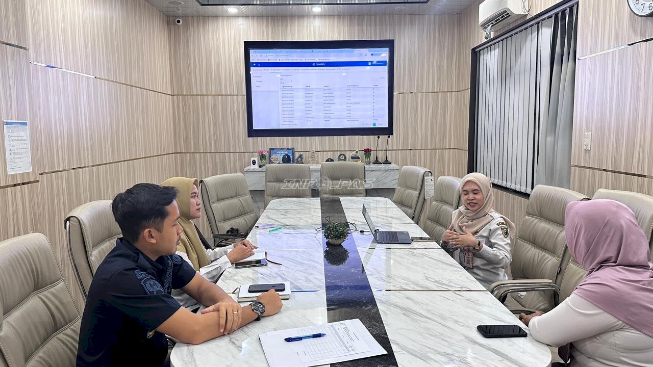 Rutan Pelaihari-Disdukcapil Bahas PKS Layanan Adminduk Berbasis Aplikasi Pelangi