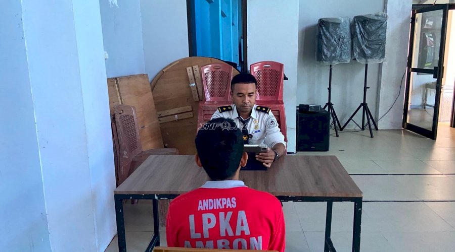 Lewat Litmas Awal, Bapas dan LPKA Ambon Sinergikan Pembinaan Anak Binaan