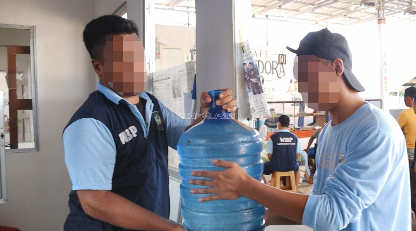 Depot Air Minum Lapas Batulicin Jadi Sarana Layanan dan Pembinaan Warga Binaan