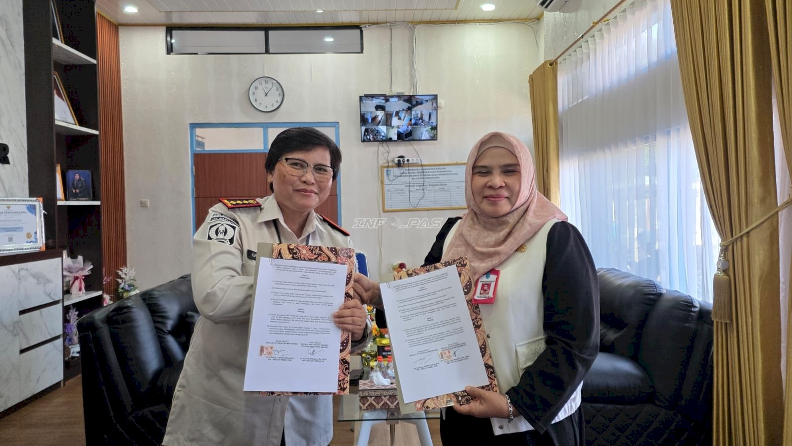 Lapas Perempuan Martapura Gandeng Dinsos P3AP2KB Banjar Tingkatkan Layanan Pembinaan