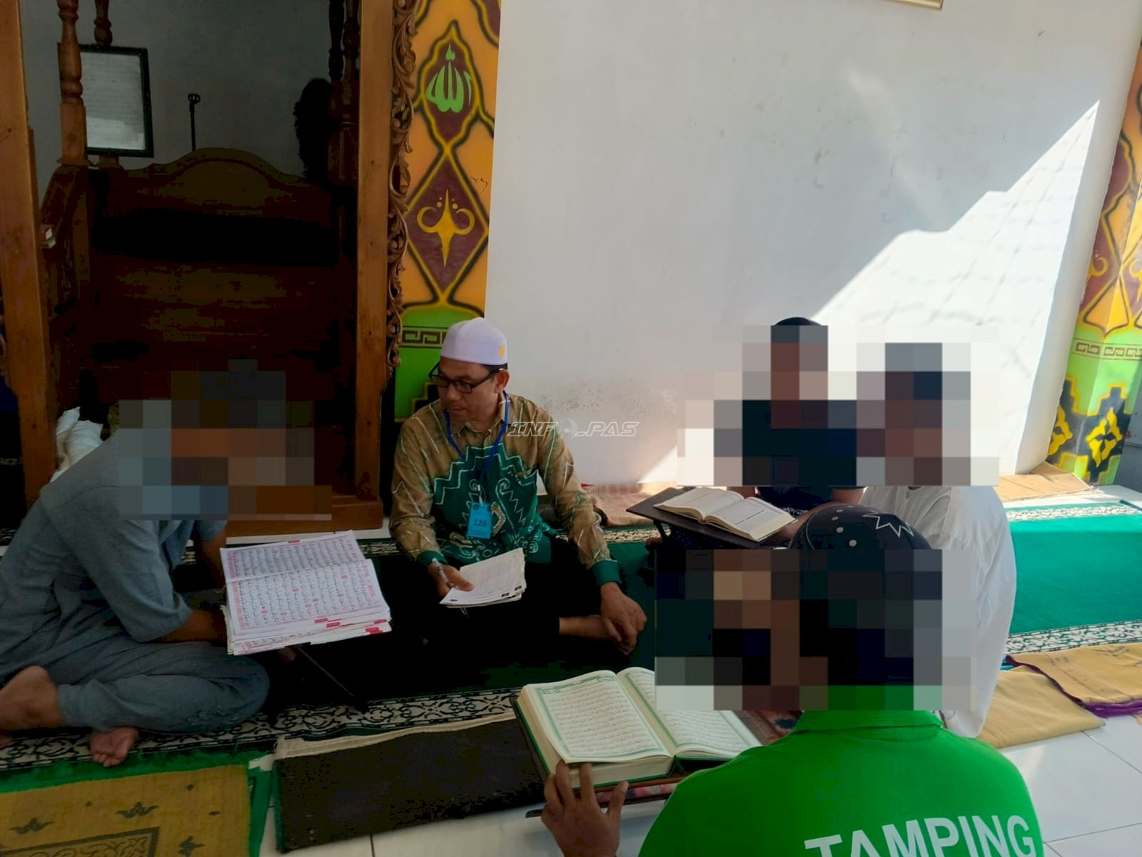 Rutan Rantau Gandeng Kemenag Tapin Tingkatkan Kemampuan Baca Al-Qur'an Warga Binaan