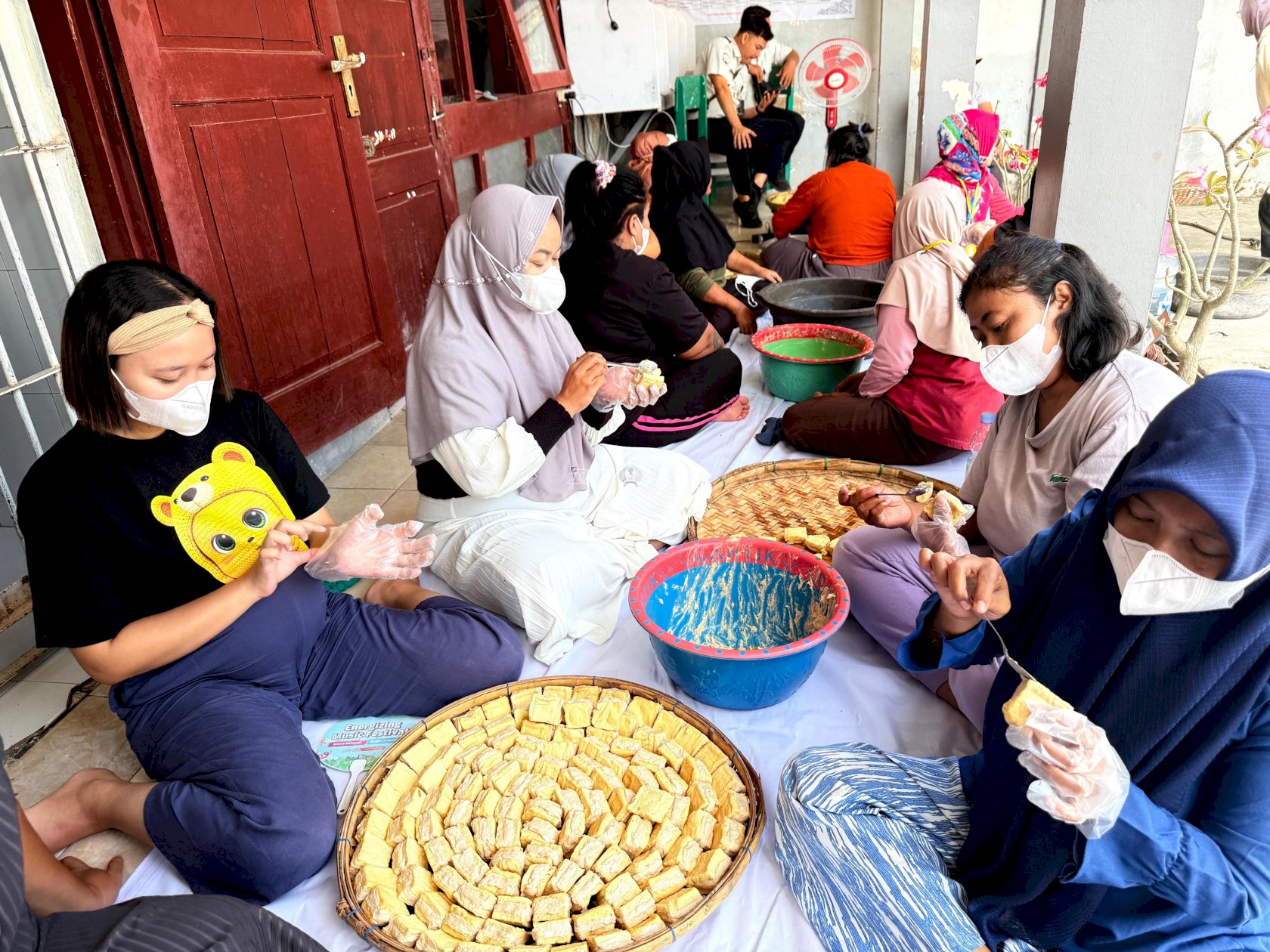 Asah Keterampilan Kuliner, Warga Binaan Lapas Purwodadi Belajar Buat Tahu Bakso