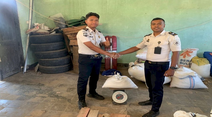 Lima Ton Beras Hasil Panen Warga Binaan Lapas Atambua Ludes Diborong Masyarakat