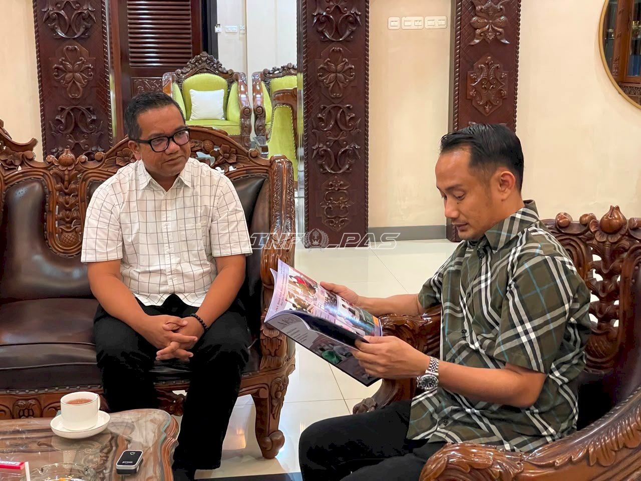 Bangun Kolaborasi untuk Masa Depan Anak Binaan, Kepala LPKA Silaturahmi dengan Wali Kota Palangka Raya