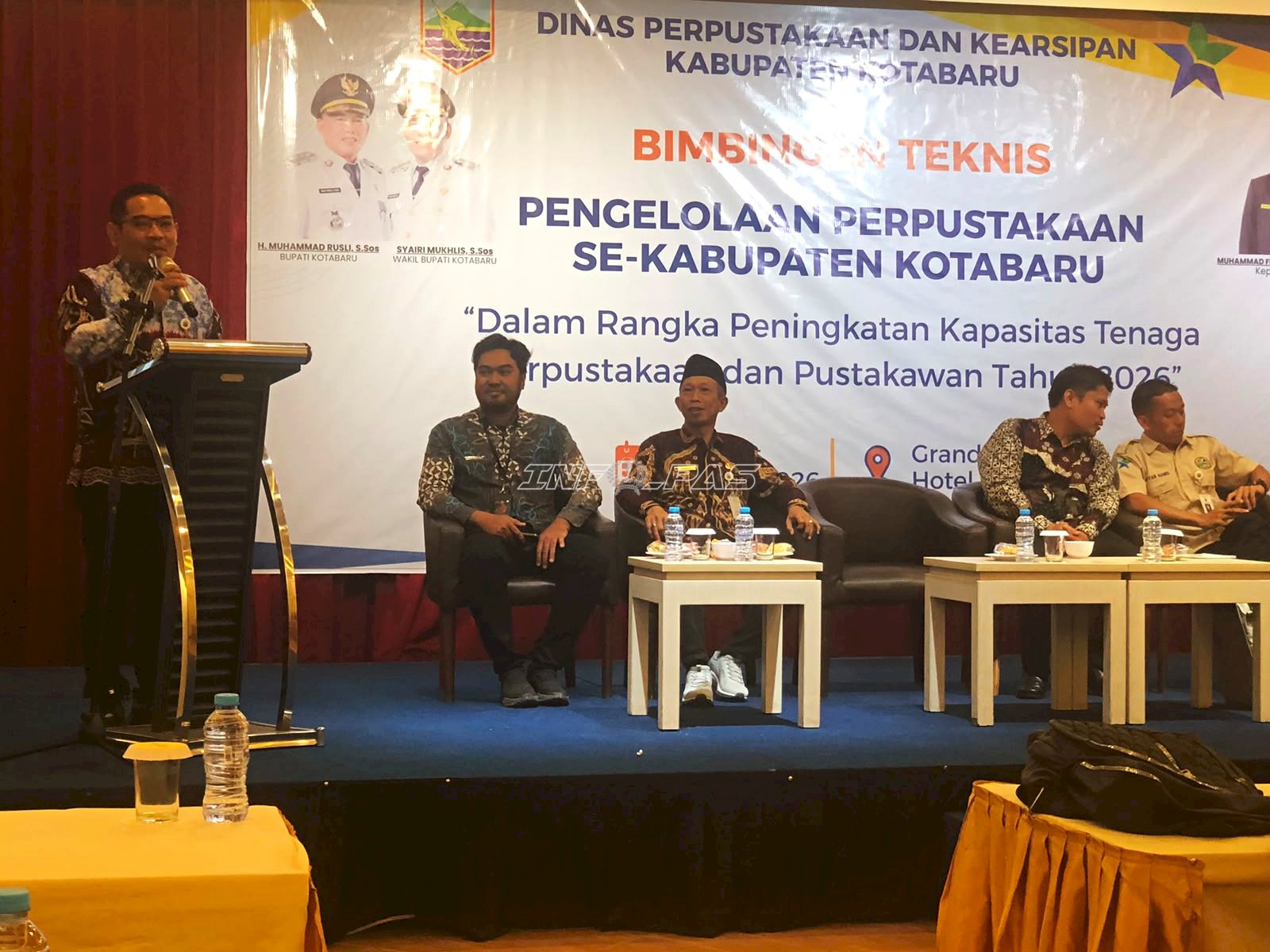 Tingkatkan Kompetensi Pengelola Perpustakaan, Petugas Lapas Kotabaru Ikuti Bimtek Dispersip