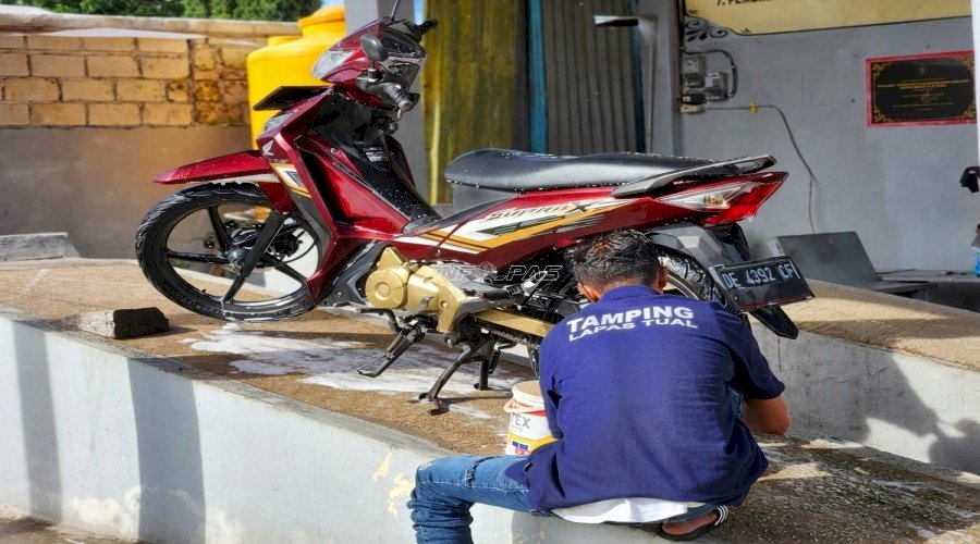 Masyarakat Puas, Jasa Cuci Steam SAE Lapas Tual Kebanjiran Pelanggan