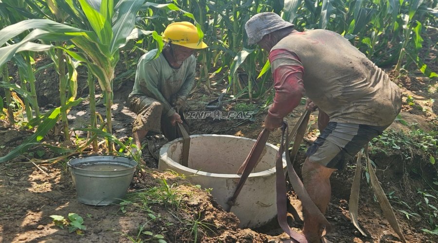 Antisipasi Musim Kemarau, Lapas Terbuka Kendal Bangun Sumur untuk Dukung Ketahanan Pangan