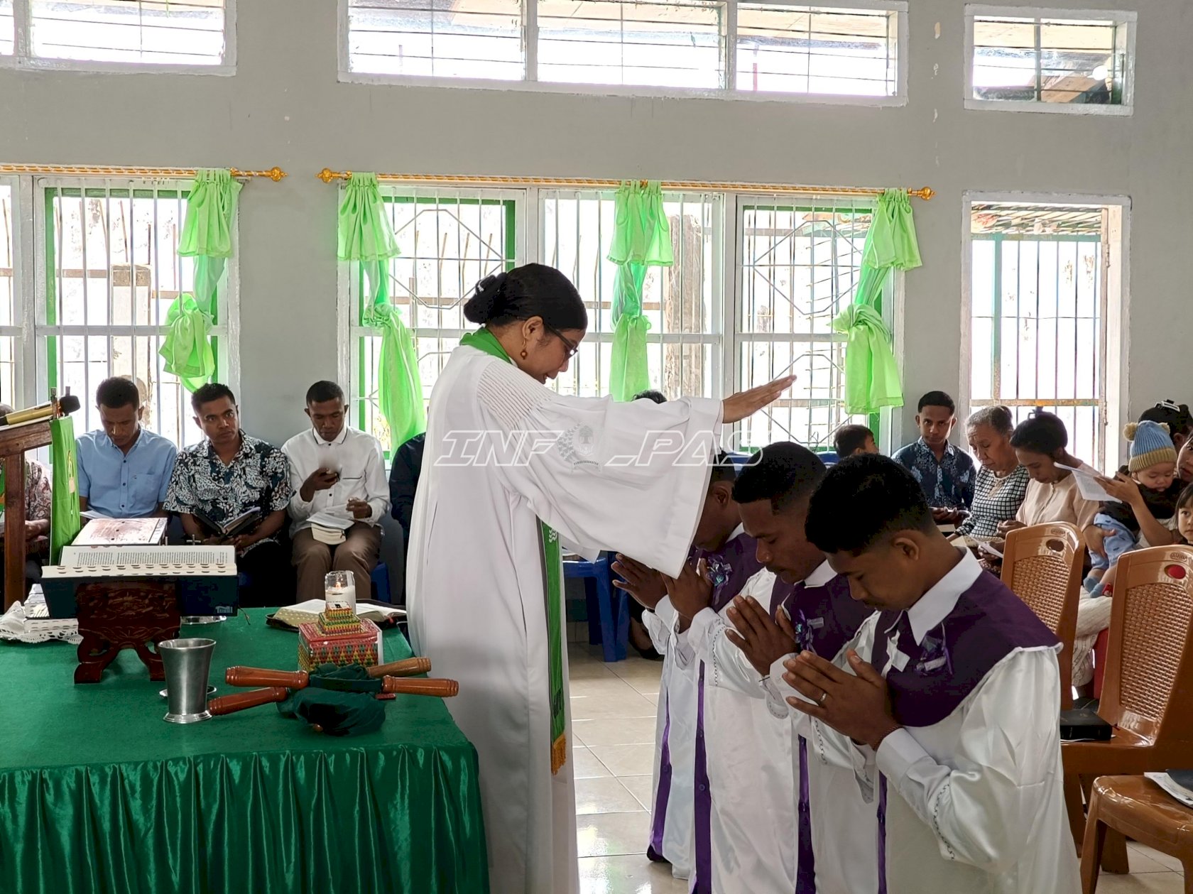 Pembinaan Kerohanian Berhasil, Empat Warga Binaan Rutan SoE Resmi Jadi Anggota Sidi Baru