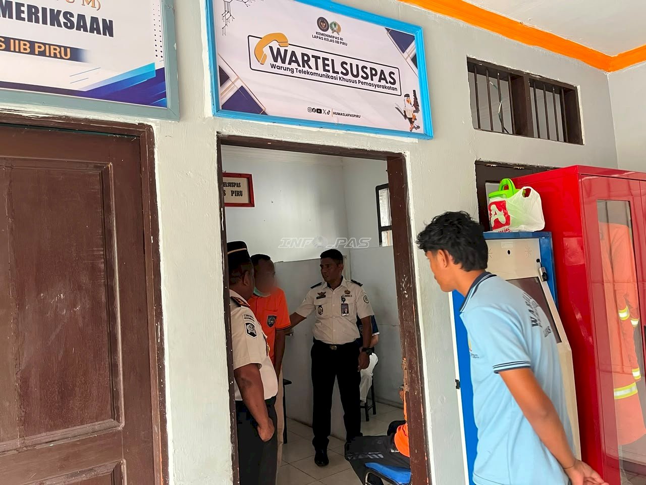 Kalapas Piru Kontrol Wartelsuspas, Pastikan Layanan Berjalan Aman