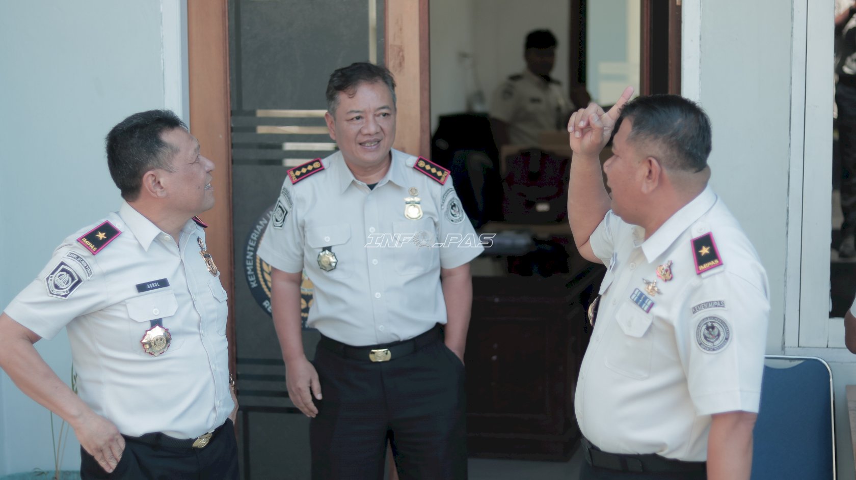 Perkuat Sinergi, Kakanwil Ditjenpas Papua Barat Audiensi dengan Kakanwil Ditjen Imigrasi