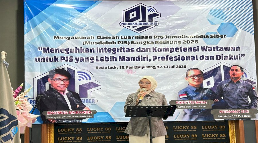 Kakanwil Ditjenpas Bangka Belitung Perkuat Sinergi Pers dan Pemerintah pada Musdalub PJS Babel 2026, 