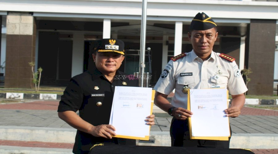 Lapas Kuningan dan Pemkab Kuningan Sepakati Kerja Sama Penanggulangan Bencana Kebakaran