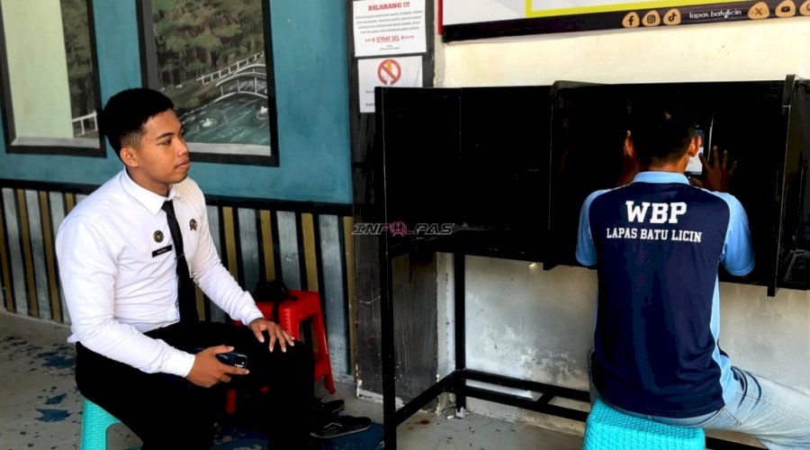 Lapas Batulicin Hadirkan Wartelsuspas, Kuatkan Ikatan Keluarga Warga Binaan