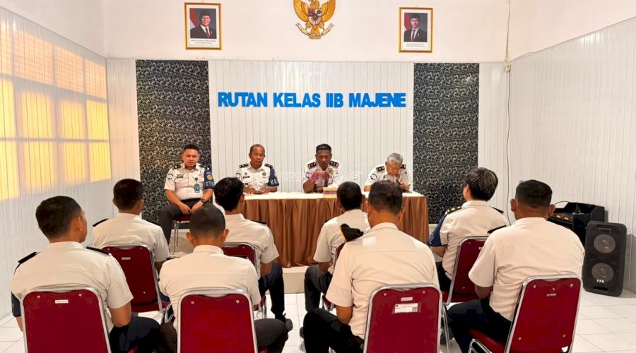 Perkuat Fungsi WALIPAS, Rutan Majene Optimalkan Pembinaan dan Pengawasan Warga Binaan