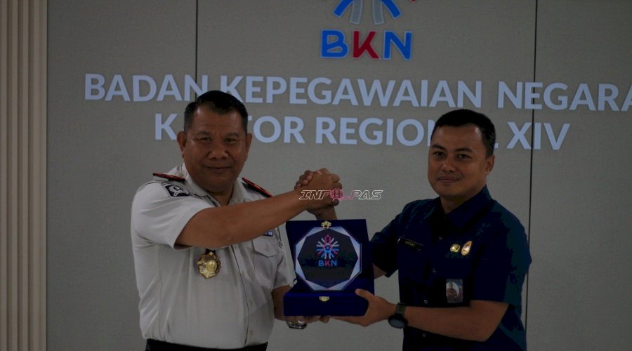Perkuat SDM Pemasyarakatan, Kanwil Ditjenpas Papua Barat Koordinasikan Kebutuhan Formasi ASN dengan BKN Regional XIV