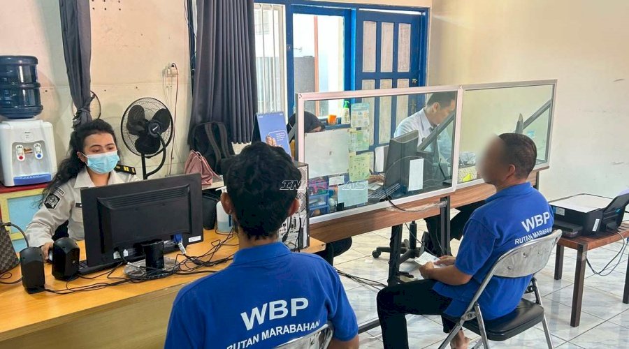 Deteksi Dini Kesehatan Warga Binaan, Rutan Marabahan Rutinkan Pemeriksaan Medis
