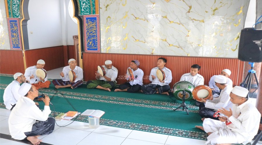 Asah Bakat dan Perkuat Spiritualitas, Warga Binaan Lapas Pemuda Madiun Rutin Berlatih Hadrah