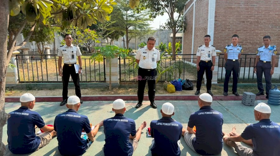 Optimalisasi Hunian, Lapas Pemuda Madiun Terima Enam Warga Binaan dari Rutan Nganjuk