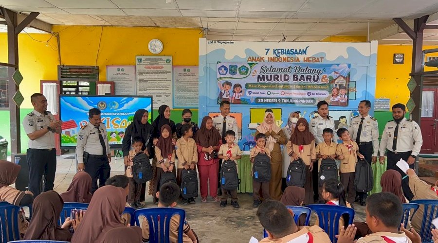 BEKISAH Bapas Tanjungpandan Tebar Inspirasi dan Kepedulian bagi Siswa SDN 9 Tanjungpandan
