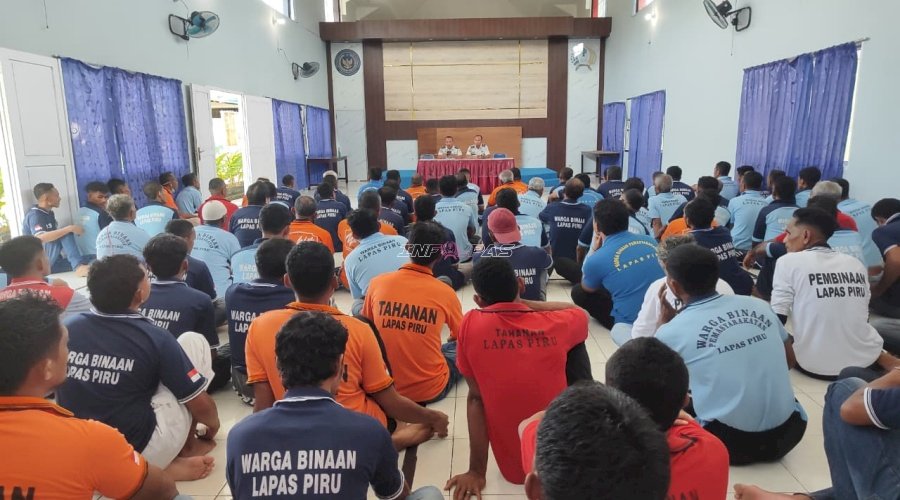 Lapas Piru Ajak Warga Binaan Dukung Sensus Ekonomi 2026 melalui Sosialisasi Pendataan Keluarga