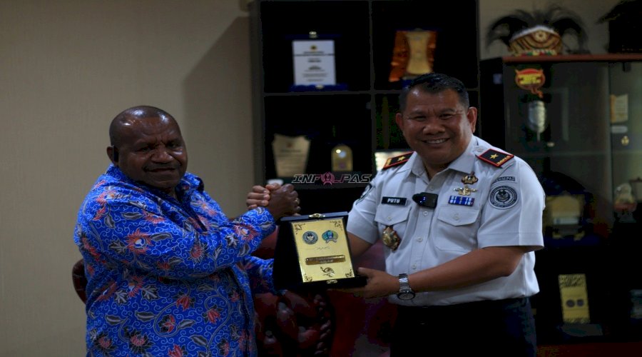 Perkuat Pelayanan Publik, Kakanwil Ditjenpas Papua Barat Bangun Sinergi dengan Perwakilan ORI Papua Barat