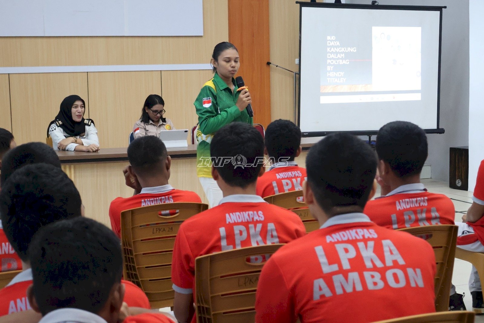 LPKA Ambon Bekali Anak Binaan Keterampilan Membuat Pupuk Organik