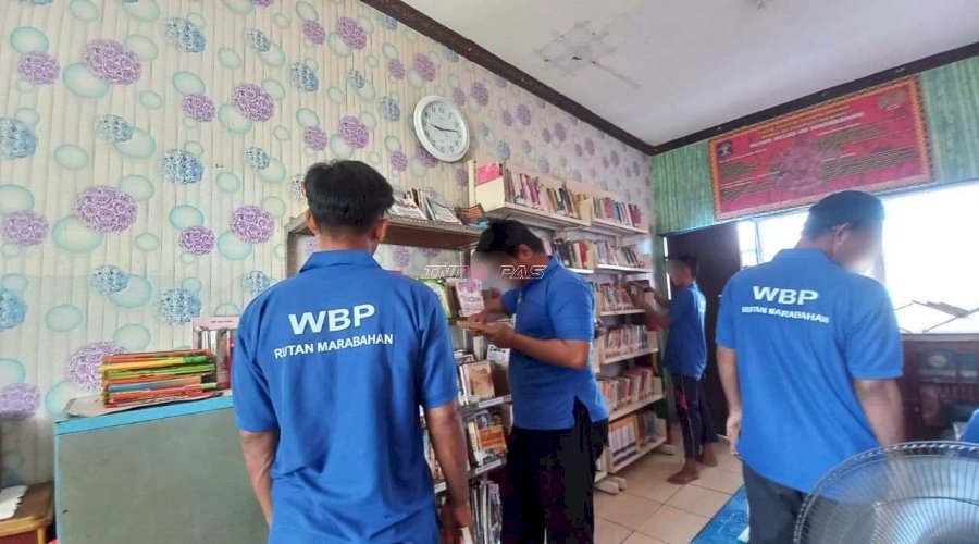 Dari Rak Buku hingga Ruang Diskusi, Perpustakaan Rutan Marabahan Dorong Budaya Literasi Warga Binaan