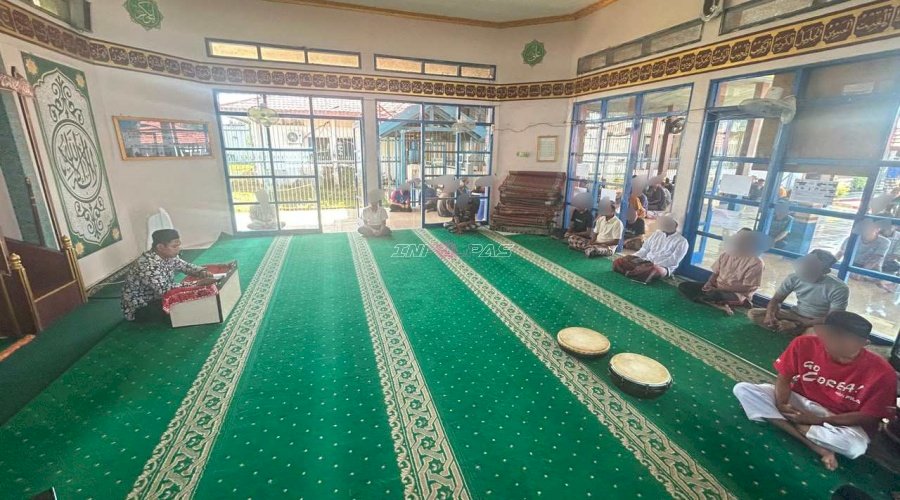 Rutan Marabahan Gandeng Kemenag Kab. Batola Ajak Warga Binaan Teladani Akhlak Rasulullah 