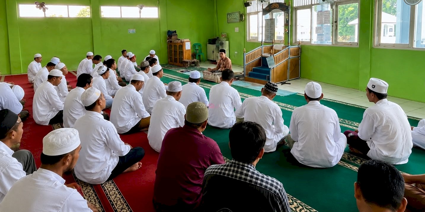 Lewat Tausiah, Muhasabah Diri Jadi Bekal Pembinaan Warga Binaan Lapas Kotabaru 