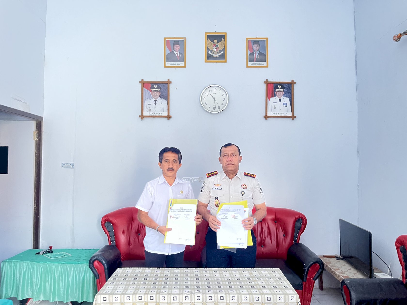 Bapas Luwuk dan Pemdes Koyoan Perkuat Kolaborasi Pembimbingan Klien