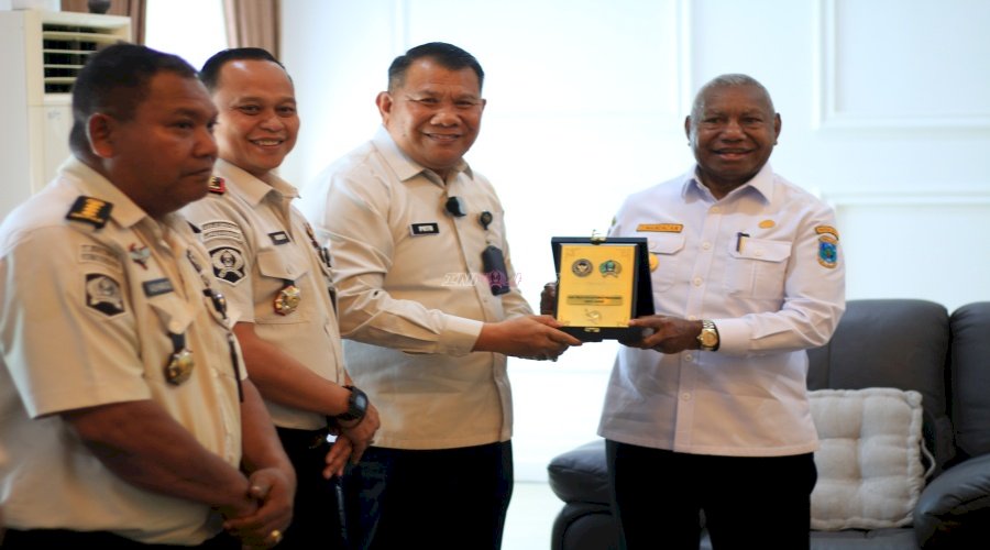 Perkuat Sinergi dengan Pemda, Kakanwil Ditjenpas Papua Barat Audiensi dengan Gubernur Papua Barat