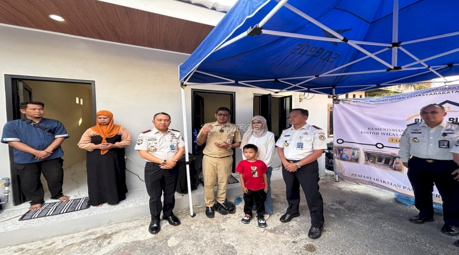 Lapas Kelas I Cipinang Hadirkan Manfaat Nyata, Kolaborasi Bedah Rumah Perkuat Reintegrasi Sosial