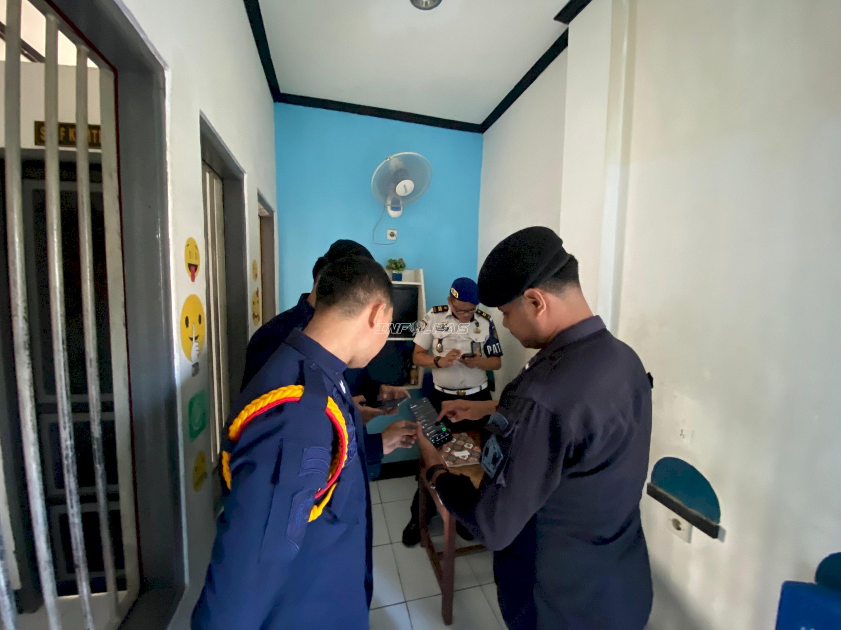 Lapas Wahai Perketat Pemeriksaan HP Wartelsuspas Cegah Gangguan Kamtib